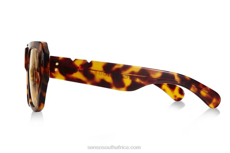 60TRR577 Senso Accessories Big Mamma Sunglasses Dark Tortoise Yellow