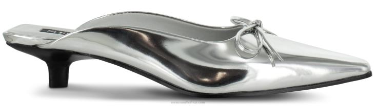 60TRR131 Senso Heeled Mules Fenton II Silver