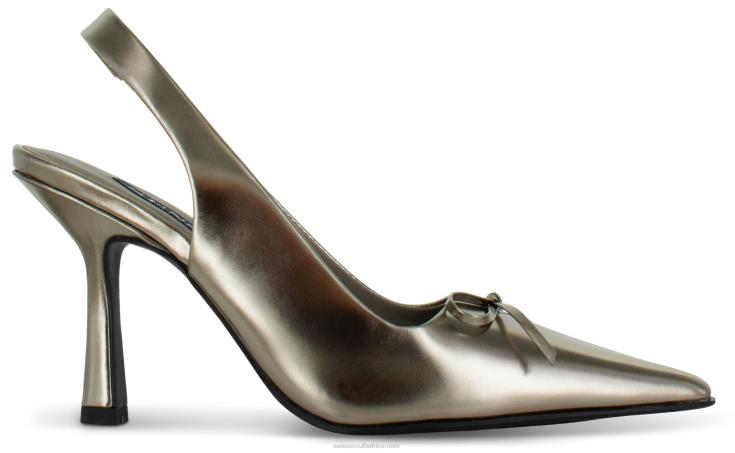 60TRR191 Senso Heeled Mules Kallee II Pewter